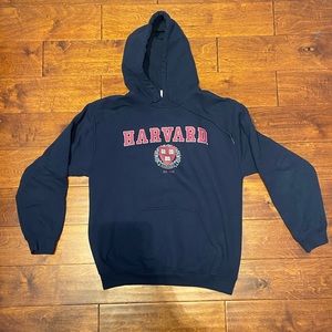 Navy Harvard sweatshirt shirt